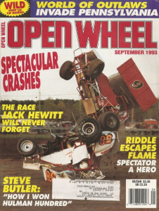 OPEN WHEEL 1993 SEPT - STEVE BUTLER, JACK HEWITT, INDY 500, ROBBIE STANLEY
